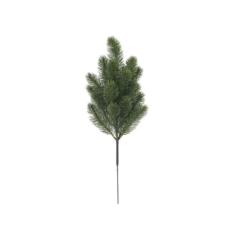 Artificial Pine Branch DIY Wreath Fake Cypress Leaves Decor Artificial Plant Branch Nixie G