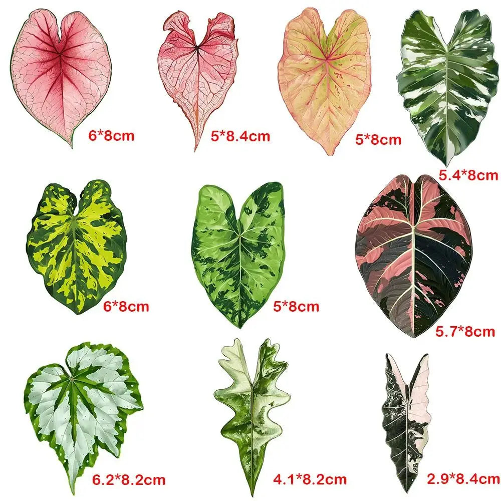 Magnetic Leaf Fridge Sticker – Simulated Plant Home Decor Decorative Fridge Magnet Nixie
