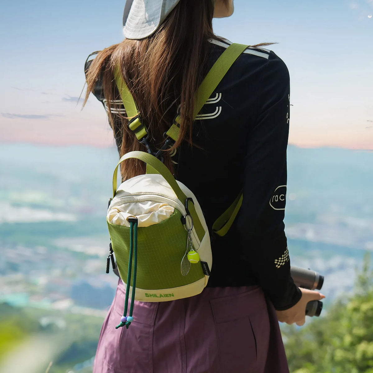 Women's Lightweight Outdoor Backpack – Crossbody & Shoulder Bag