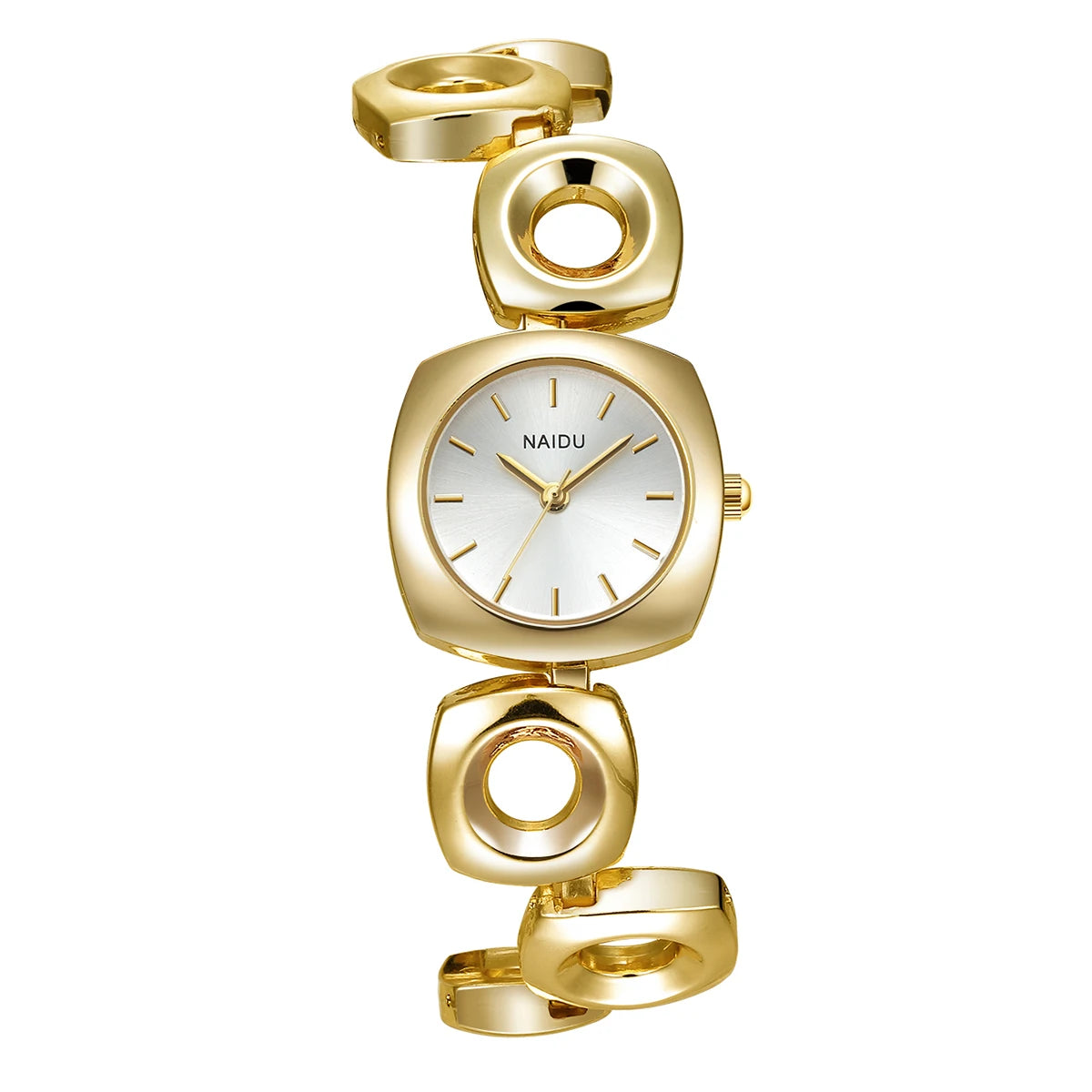Women's Hollow Square Bracelet Quartz Watch | Vintage Dial