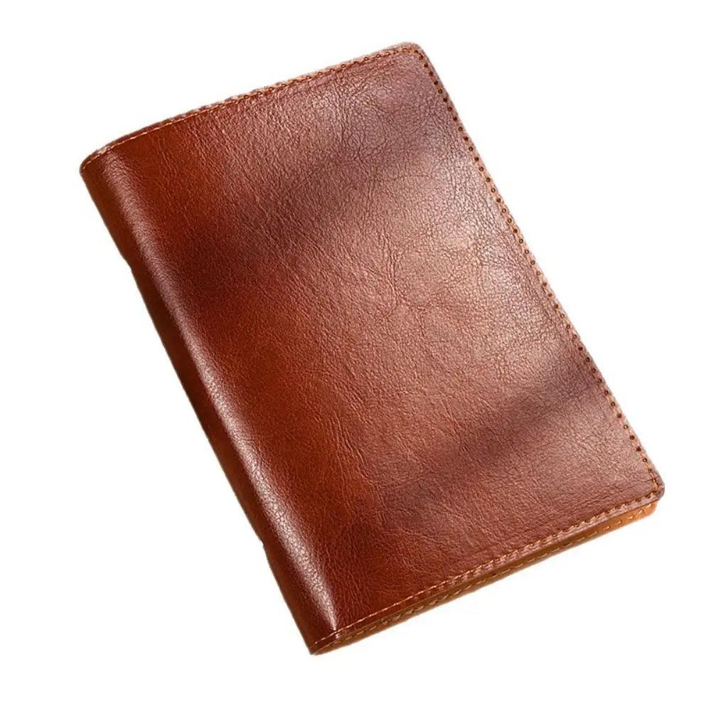 Vintage A5/A6 PU Leather Loose-Leaf Notebook Travel Journal Loose-Leaf Notebook Nixie