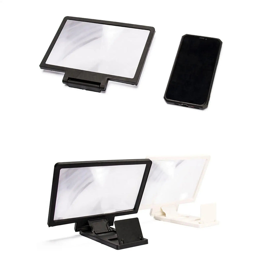 Foldable Phone Screen Magnifier 14" HD Projection Stand