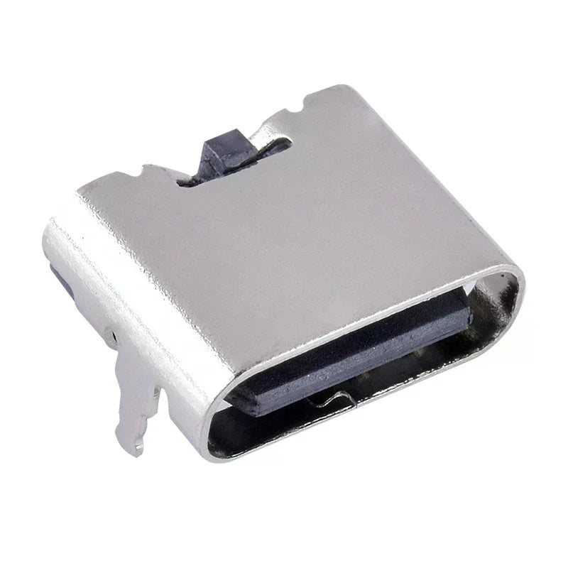 10Pcs USB 3.1 Type-C 2-Pin Female Connector Socket Charging Port USB Connector Socket Nixie