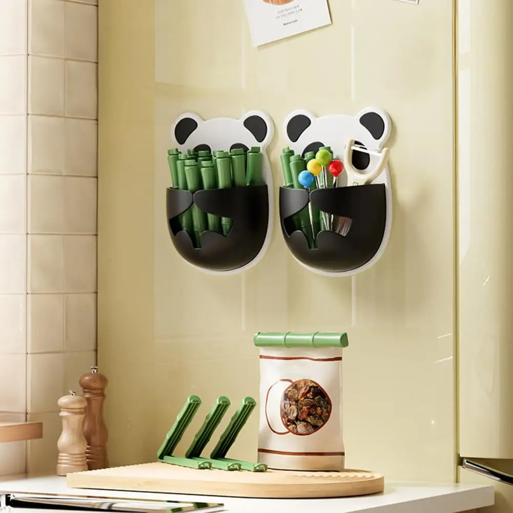 Panda Magnetic Sealing Clips & Fridge Organizer – 12 Clips Magnetic Bag Clips Nixie
