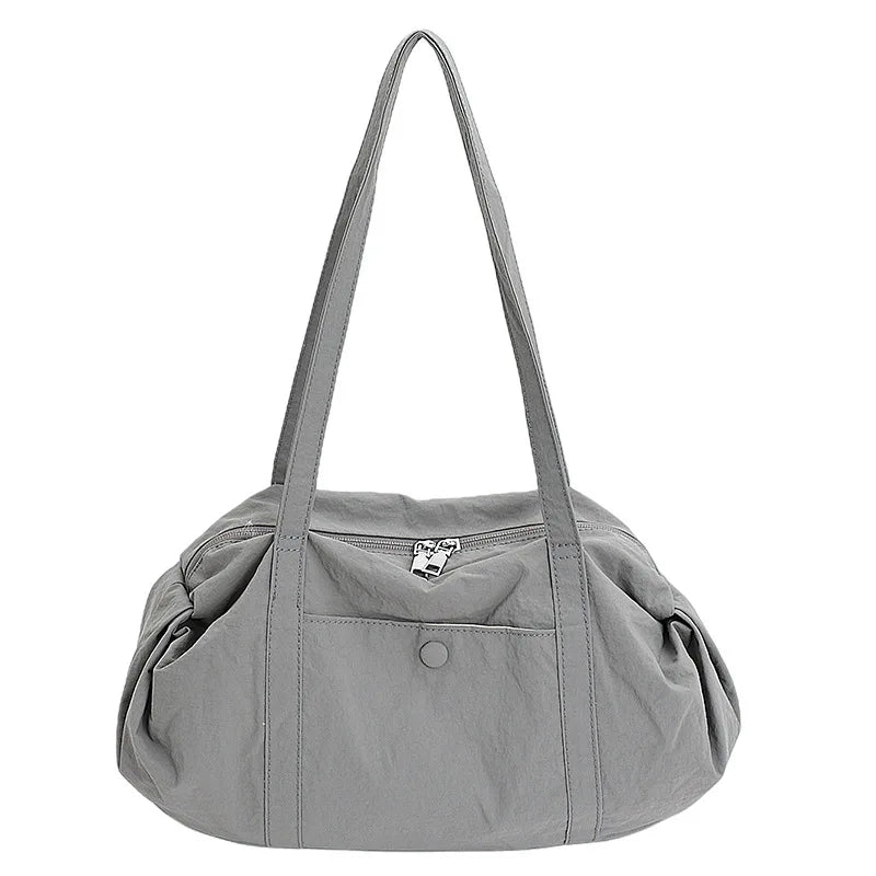 Large Capacity Shoulder Tote Bag – Korean Style Travel & Gym Shoulder Tote Bag Nixie
