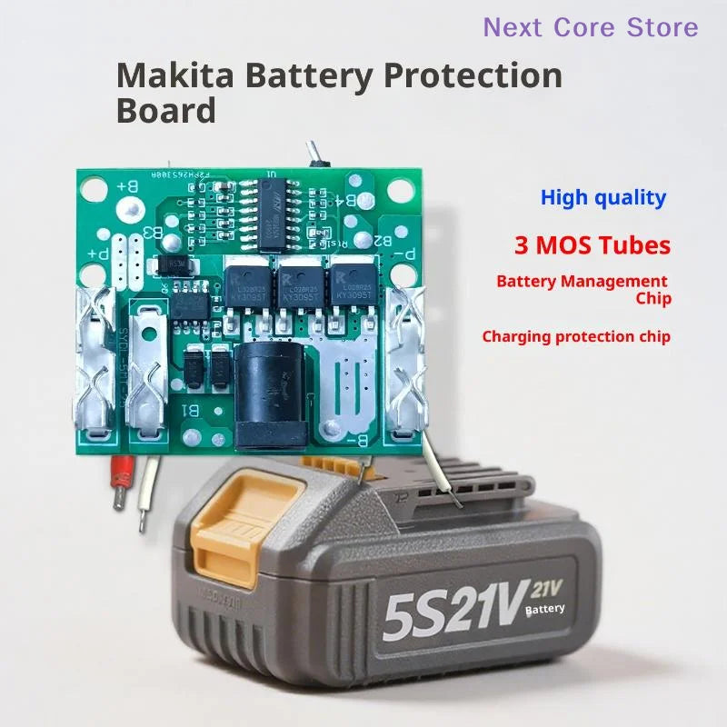 5S 20A BMS 18650 Li-ion Battery Protection Board PCM Balancer Battery Protection Board Nixie