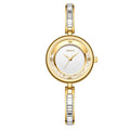 REBIRTH Quartz Watch – Elegant Stainless Steel, Water Resistant Quartz Watch Nixie Gold
