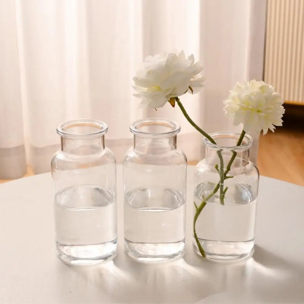 Mini Clear Bud Vases for Flowers – Wedding & Home Decor Decorative Bud Vase Nixie