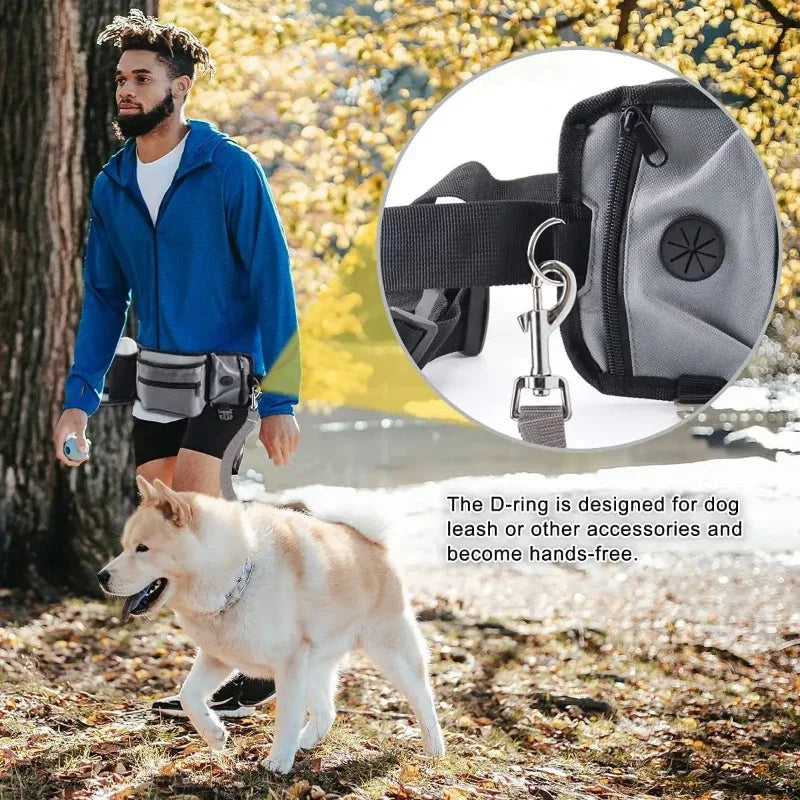 Dog Treat Training Pouch – Large Capacity Waist Bag Dog Training Bag Nixie