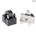 PTC Start Relay & Overload Protector for Mini Fridge Compressor