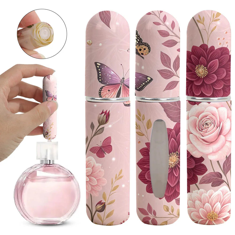 5ml Refillable Mini Perfume Spray Bottle | Portable Travel Atomizer Travel Perfume Atomizer Nixie