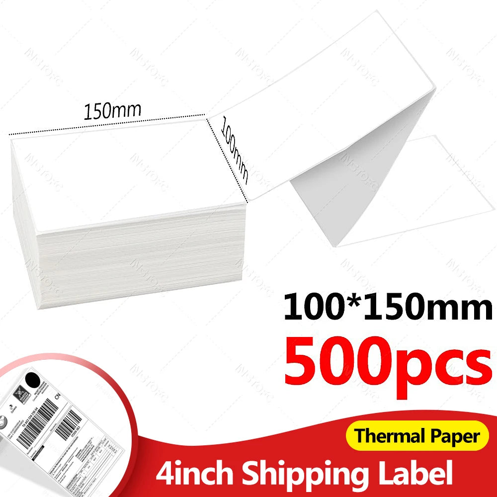 Marklife 4x6 Thermal Shipping Labels 500/Roll – Waterproof Thermal Shipping Labels Nixie