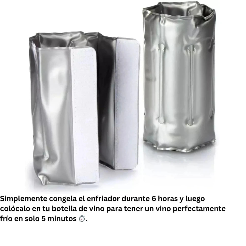 Portable Gel Wine Cooler Sleeve – Bottle Chiller for Parties Wine Cooler Sleeve Nixie