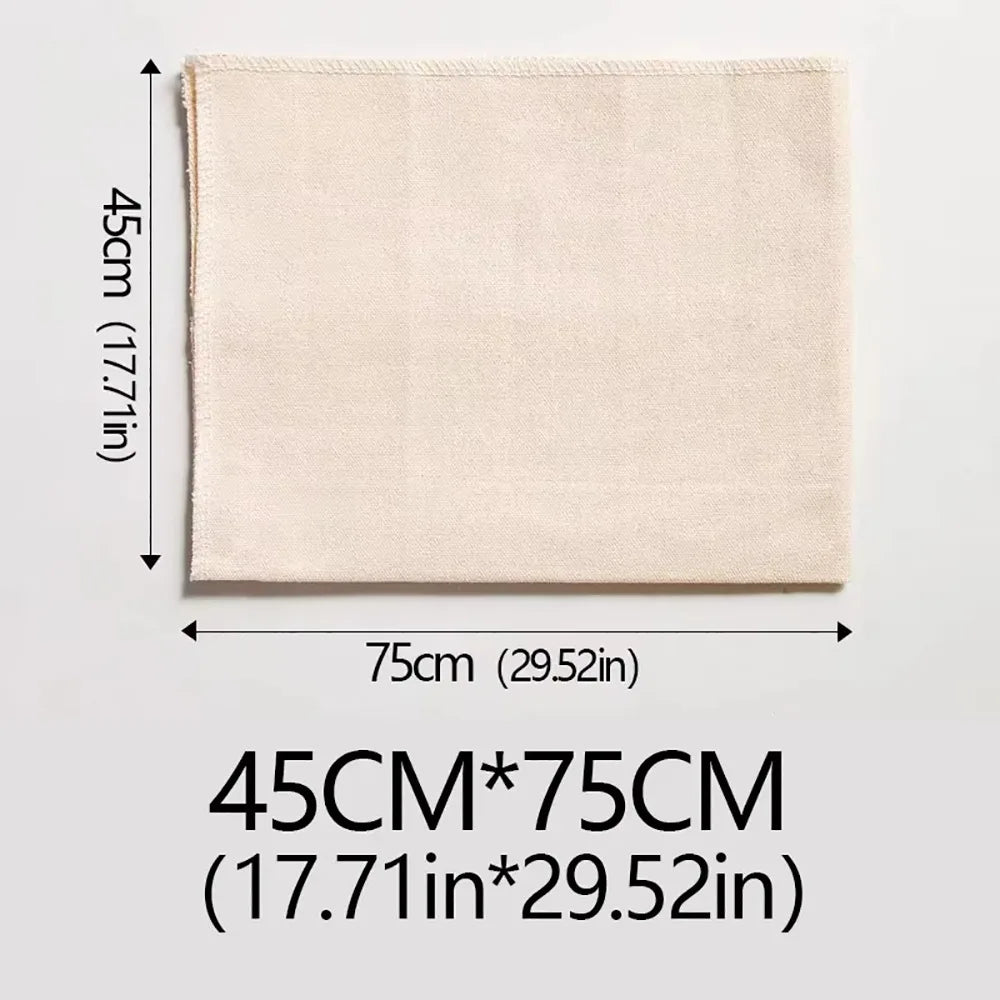 Linen Bread Proofing Couche Cloth for Baguettes & Loaves