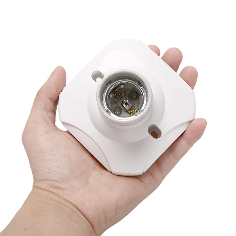 E27 Ceramic Lamp Holder Bulb Socket Base – 220V 10A Lamp Socket Base Nixie