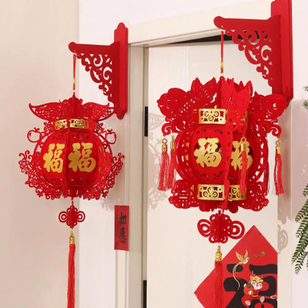 2026 Chinese New Year Horse Lantern | Traditional Palace Decor Festive Hanging Lantern Nixie