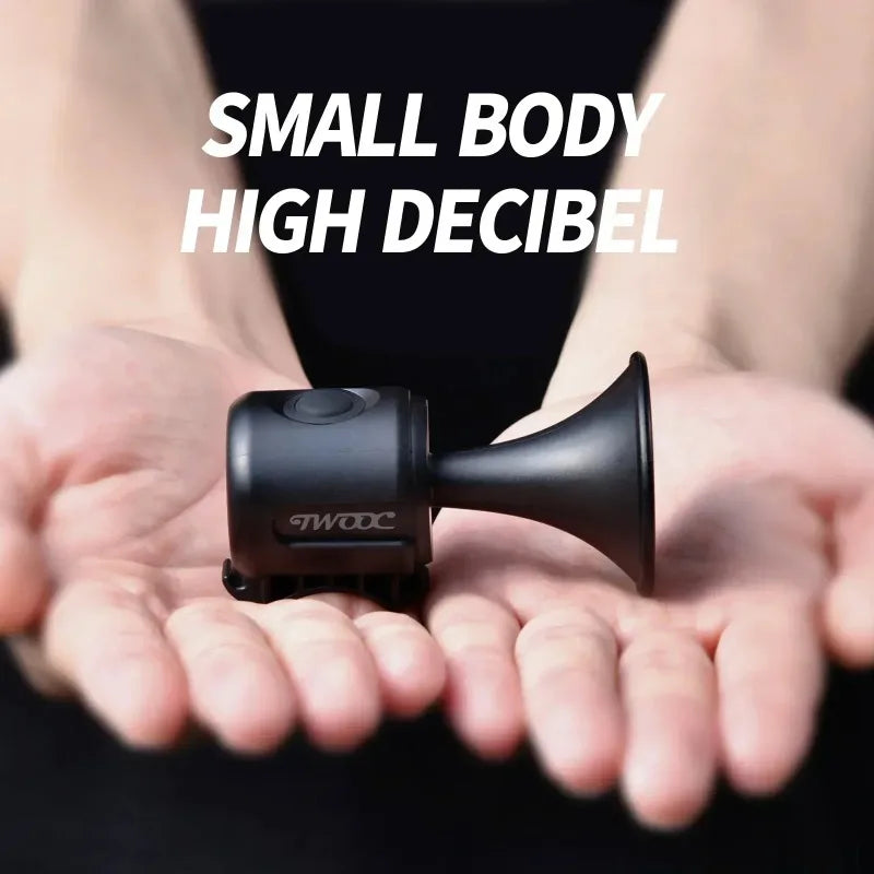Electronic Bicycle Horn Bell – 120dB Loud Handlebar Alarm Bicycle Horn Bell Nixie