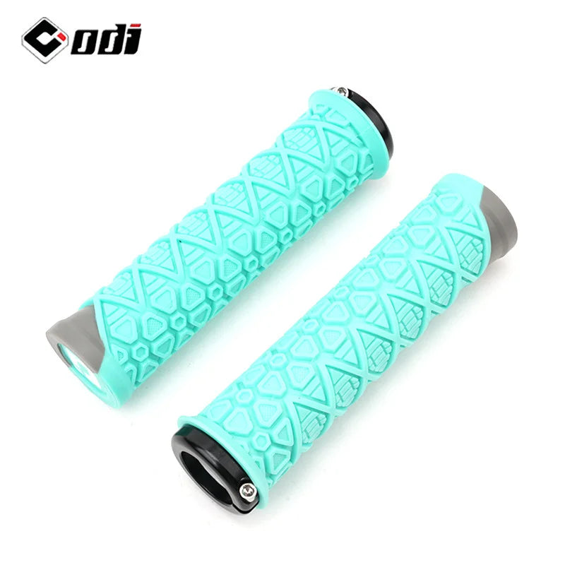 ODI Silicone Lock-On MTB Bike Grips – Non-Slip Handlebar Grips Bicycle Handlebar Grips Nixie BIANQI