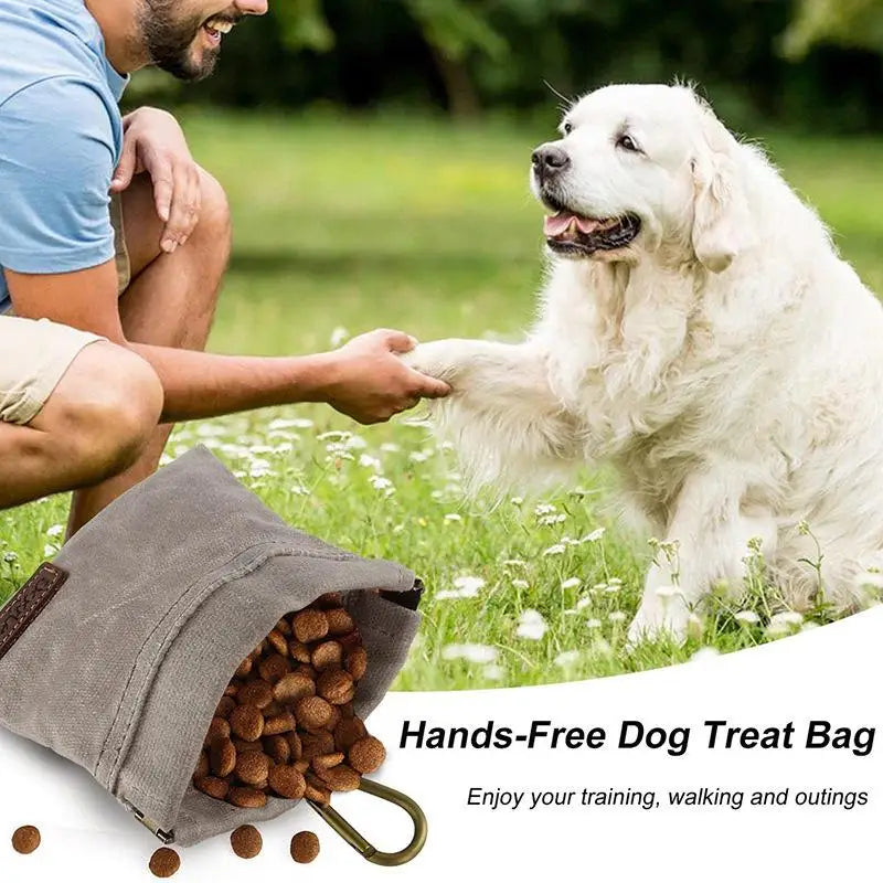 Dog Training Treat Pouch – Portable Food Dispenser Bag Dog Treat Pouch Nixie