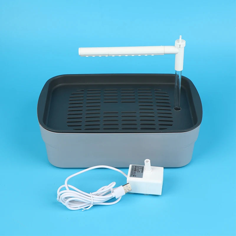 USB Electric Automatic Bird Bath Tub & Water Fountain for Parrots Bird Bath Fountain Nixie