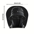 Hip-Hop Masked Figure Car Headrest Cover Funny Pillowcase Car Headrest Cover Nixie A