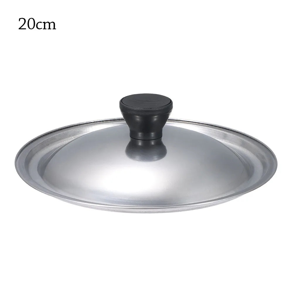 Universal Stainless Steel Pot Lid 20–30cm | Anti-Scald Wok Cover Cookware Lid Nixie 20cm
