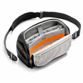 Men's Waterproof Crossbody Shoulder Bag – Daily Use Polyester Crossbody Shoulder Bag Nixie black