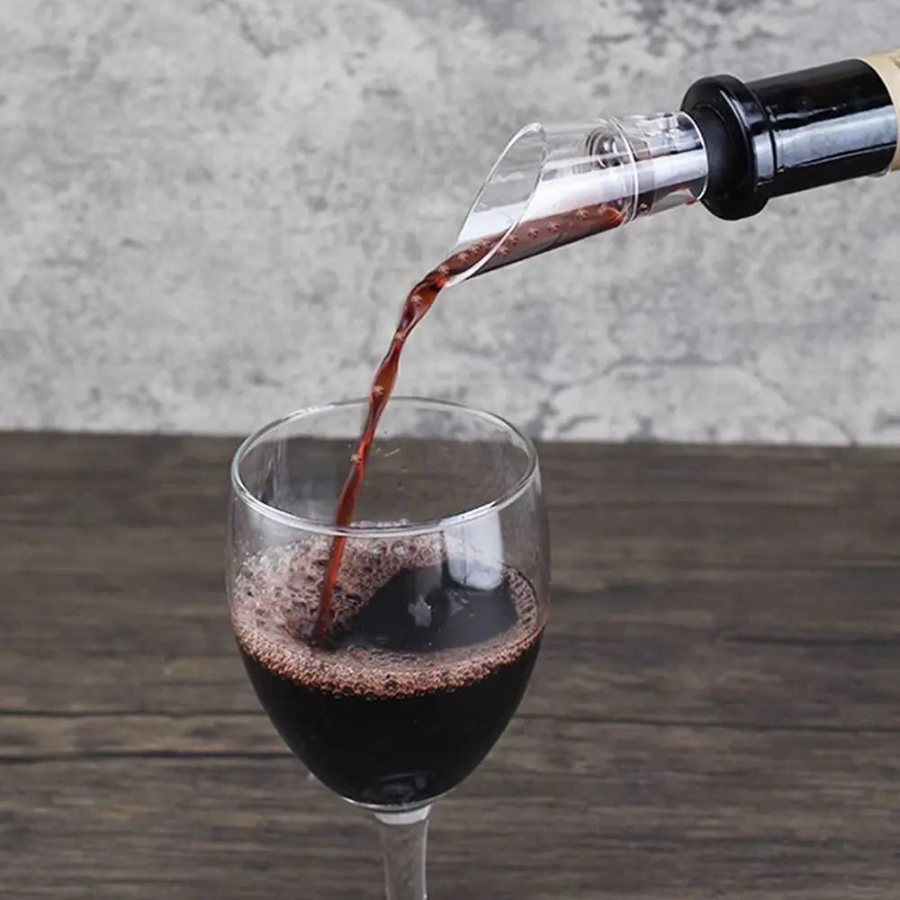 Wine Aerator Pourer Spout – Instant Aeration for Red Wine Wine Aerator Pourer Nixie