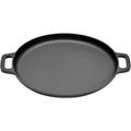 Cast Iron Frying Pan Double Handle – BBQ, Grill & Kitchen Cast Iron Skillet Nixie 35cm
