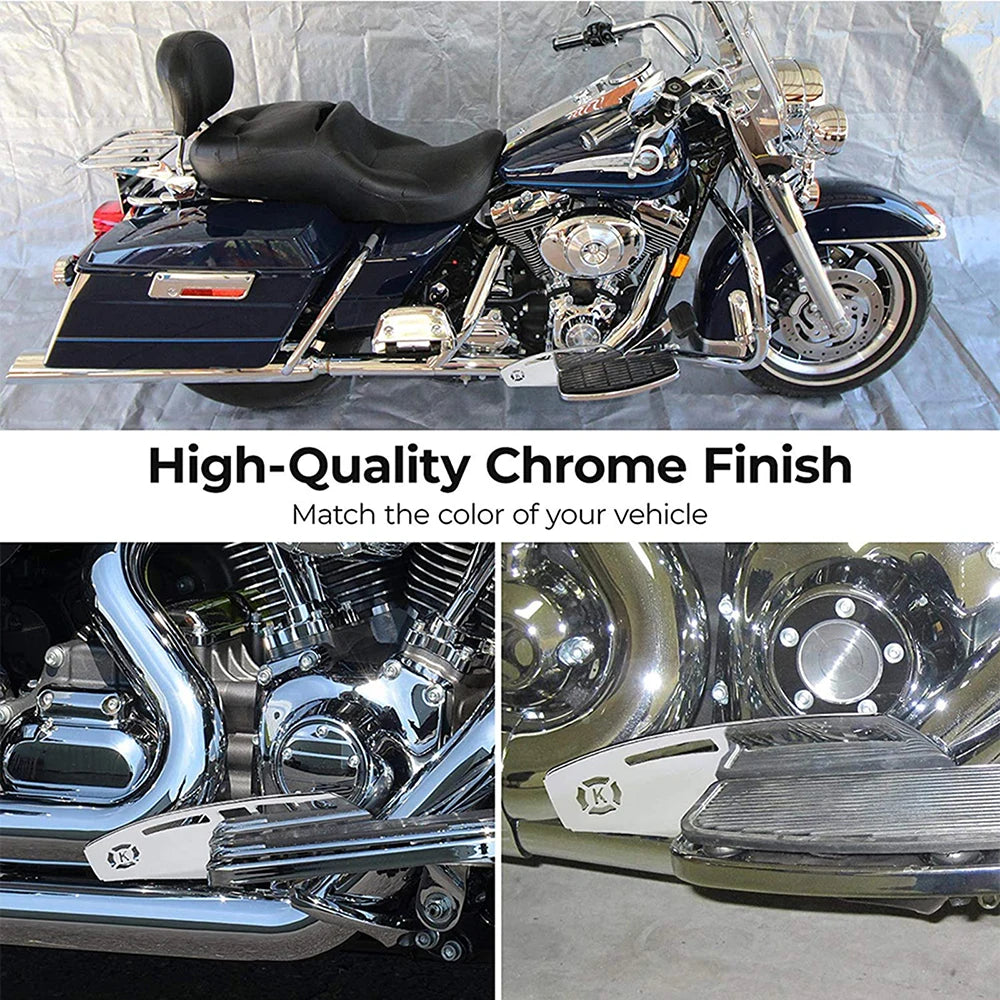 Motorcycle Floorboard Kit & Heel Guard – Harley Touring Motorcycle Floorboard Kit Nixie