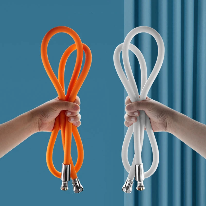 Silicone Flexible Shower Hose Anti-Kink 1.5M/2M High Pressure Shower Hose Nixie