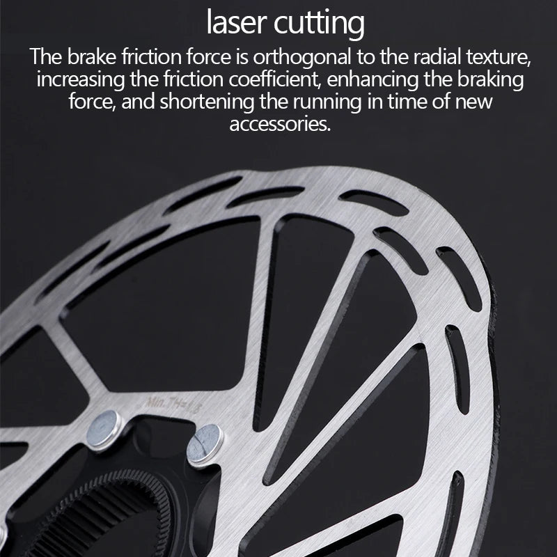 IIIPRO Centerlock Brake Rotors MTB & Road Bike 140–203mm Bike Brake Rotor Nixie