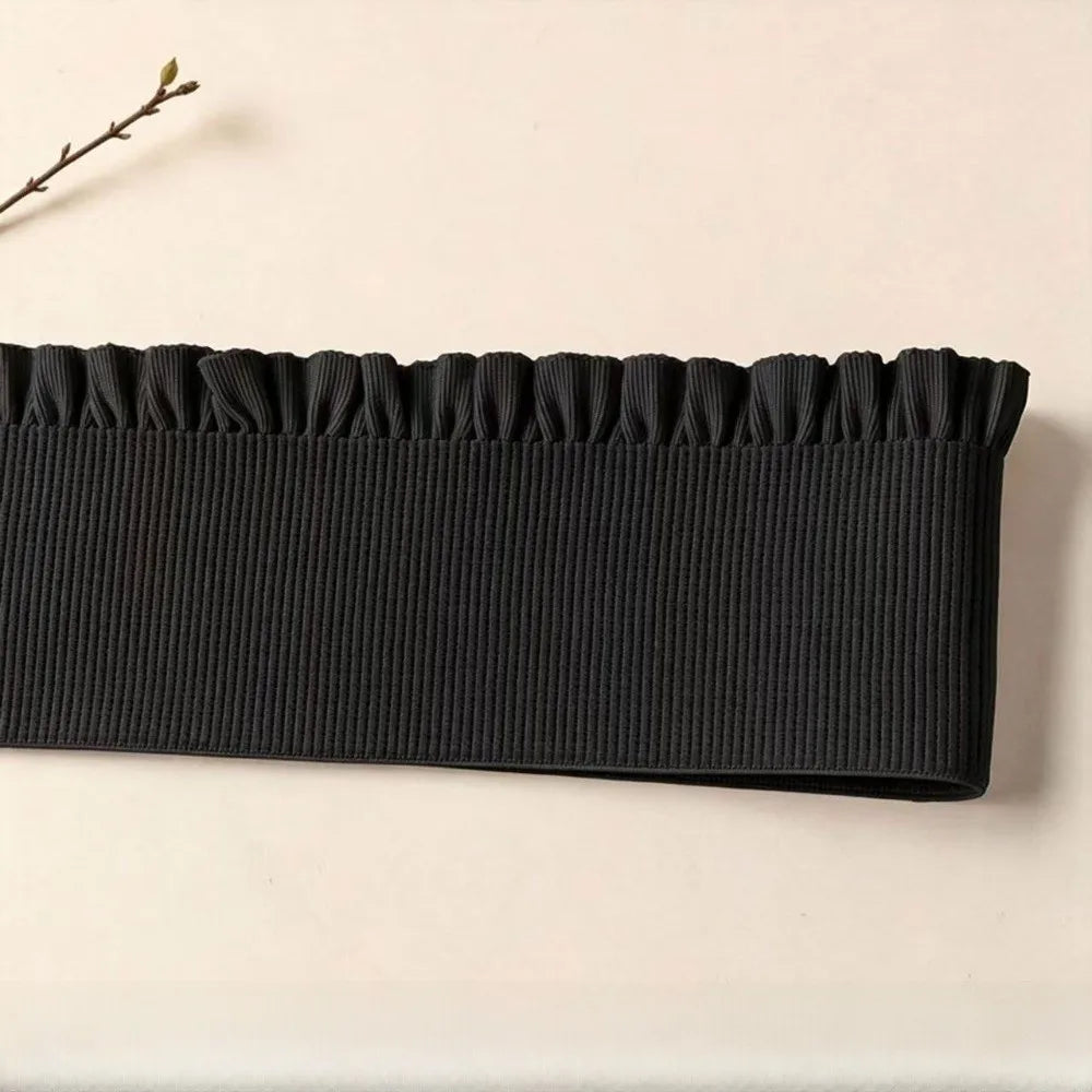 Wide Ruffle Elastic Band 1 Yard – DIY Waistband Sewing Trim
