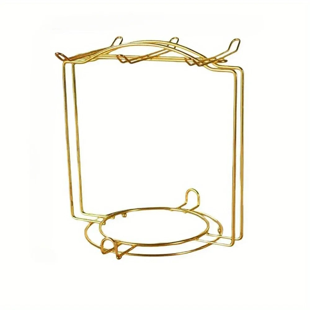 Nail-Free Hanging Coffee Cup Holder – Kitchen Storage Rack Kitchen Cup Rack Nixie Gold