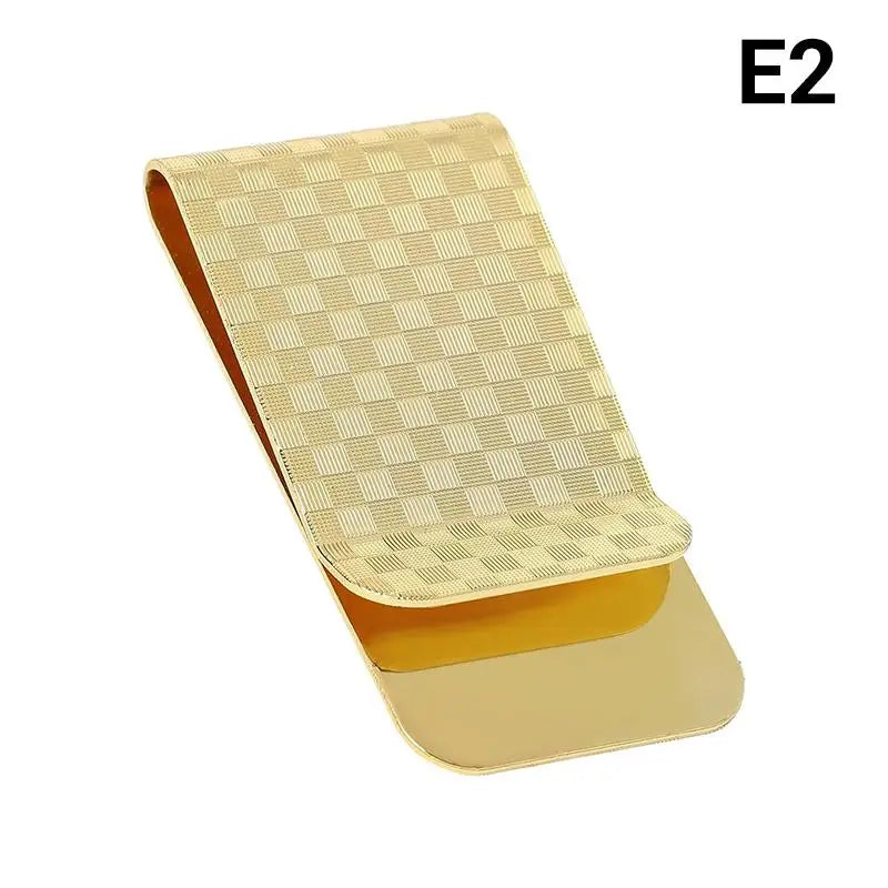 Stainless Steel Slim Money Clip & Card Holder | JETTING Metal Money Clip Nixie E2