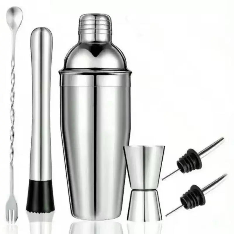 Stainless Steel Cocktail Shaker Set – Complete Bartender Kit