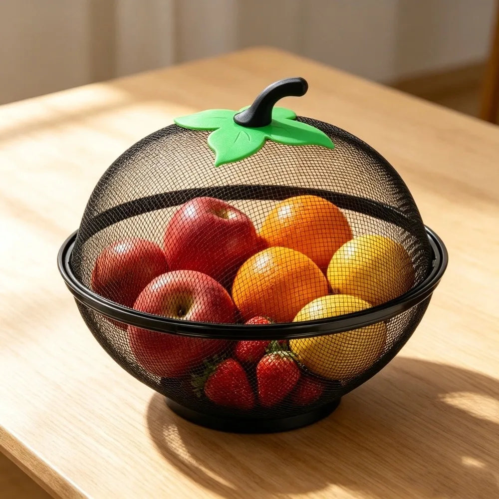 Metal Mesh Fruit Basket & Vegetable Organizer | Kitchen Bowl Fruit Basket Nixie