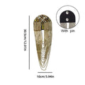 Rhinestone Diamond Tassel Epaulet Detachable Shoulder Brooch Shoulder Brooch Nixie 10