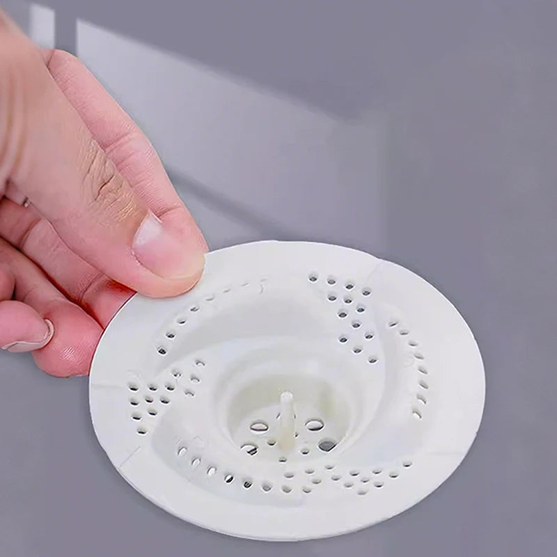 Vortex Floor Drain Hair Filter – Universal Bathroom Drain Cover