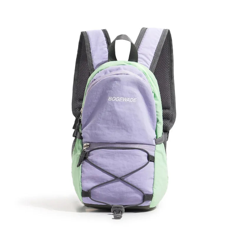 Nixie Color-Block Mini Backpack – Lightweight Hiking Travel Bag Mini Backpack Nixie