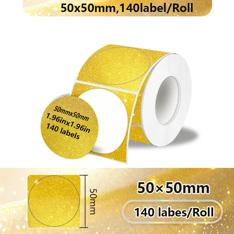 Thermal Label Paper for Phomemo M110 M200 M220 – Adhesive Stickers