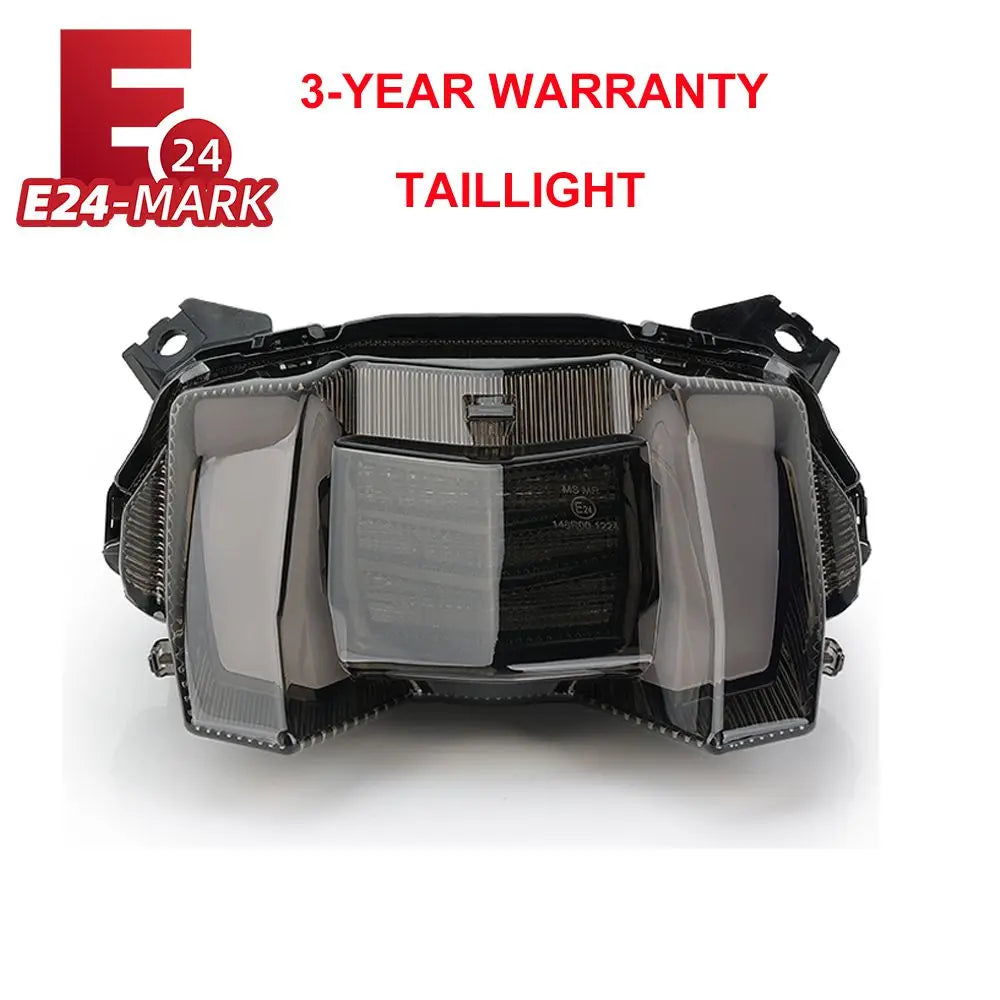 KEMITOUR MT-09 FZ-09 LED Tail Light E-Mark Integrated 2017-2020 Motorcycle LED Tail Light Nixie Tail light