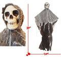 Spooky Skull Halloween Hanging Decoration – Ghost Skeleton Ornament Halloween Hanging Decoration Nixie 1PC Hanging Ghost