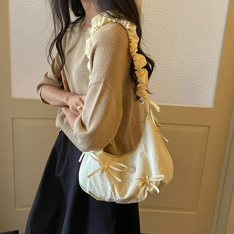 Nylon Crossbody Dumpling Bag – Large Capacity Shoulder Bag Crossbody Shoulder Bag Nixie