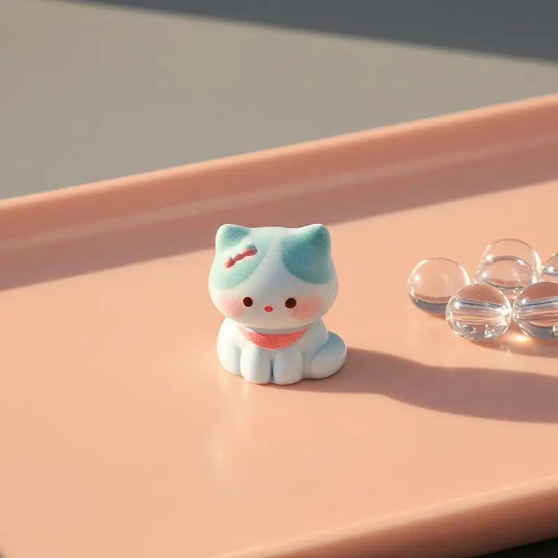 6pcs Miniature Cat Figurines Resin Micro Landscape Ornaments Miniature Figurine Set Nixie Default Title