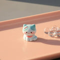 6pcs Miniature Cat Figurines Resin Micro Landscape Ornaments Miniature Figurine Set Nixie Default Title