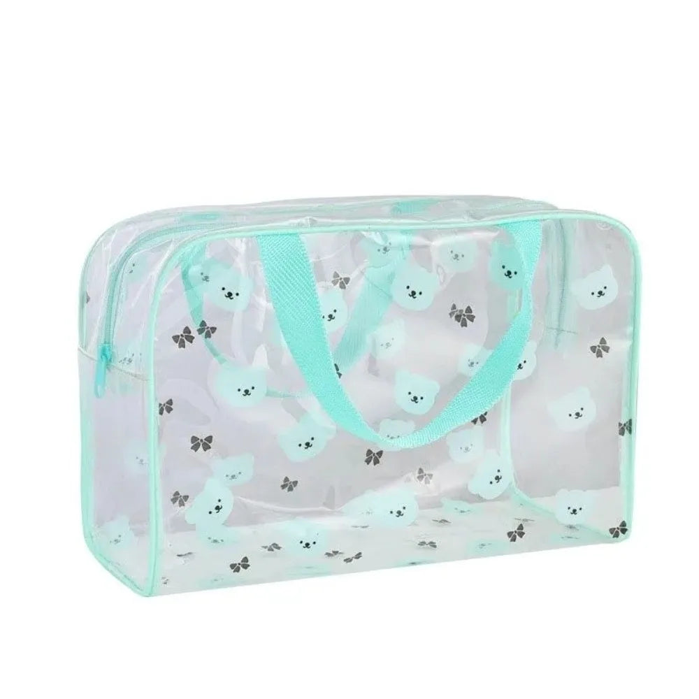 Portable Large Capacity PVC Waterproof Toiletry & Cosmetic Bag