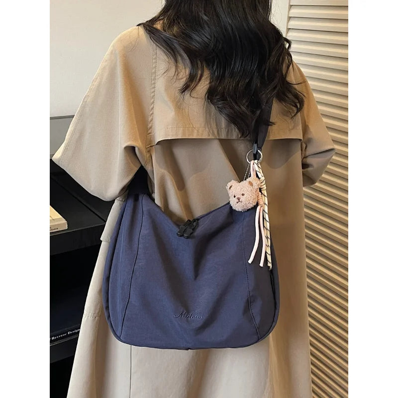 Japanese Canvas Tote Bag – Large Shoulder & Crossbody Bag Canvas Tote Bag Nixie