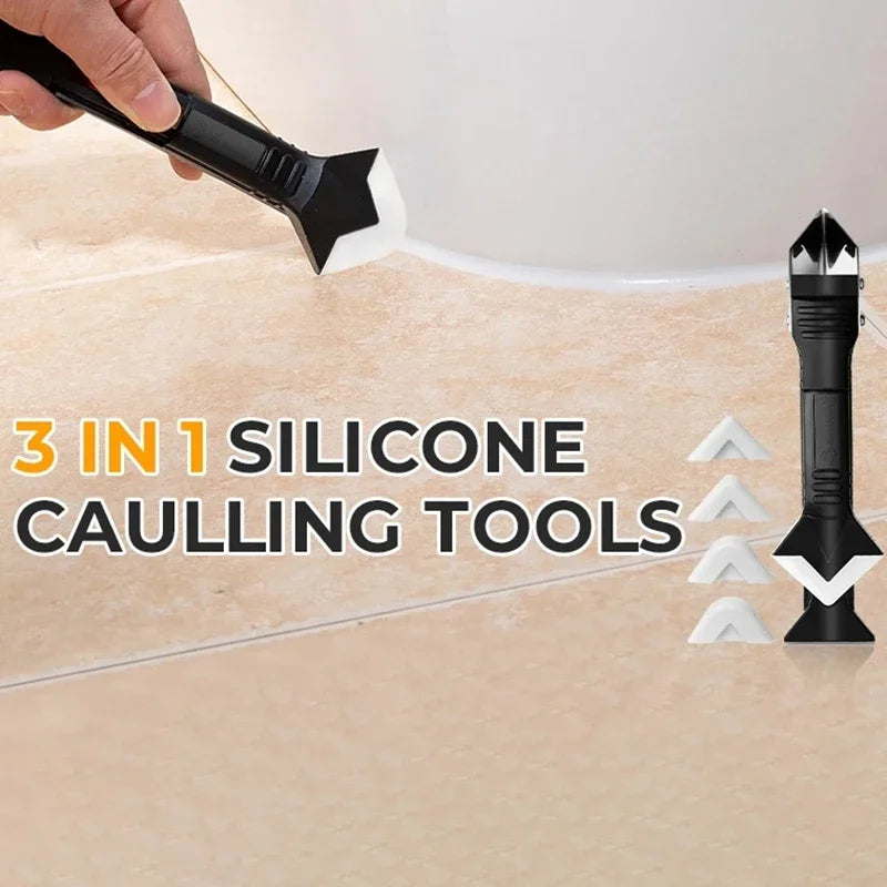 9-in-1 Caulk Remover & Sealant Finishing Tool Kit Caulking Tool Kit Nixie