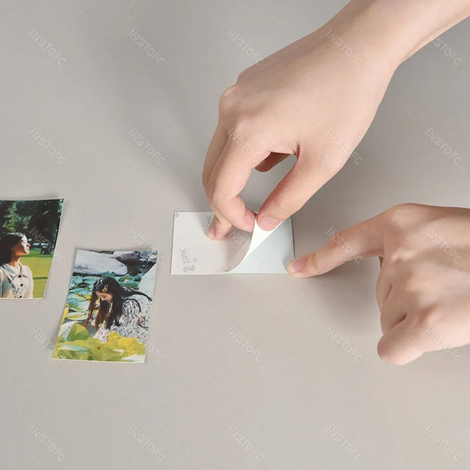 HPRT MT53 Zink 2x3" Sticky Photo Paper 20 Sheets | Ink-Free Zink Photo Paper Nixie